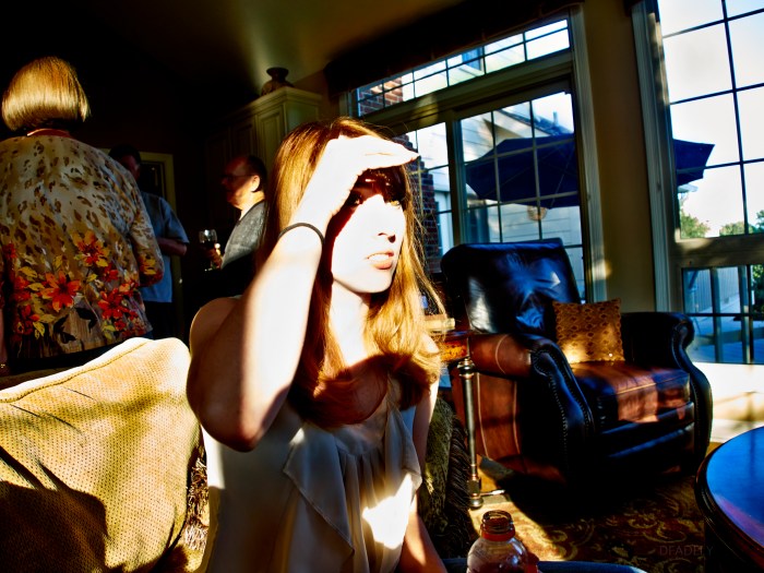 kirsten in the light